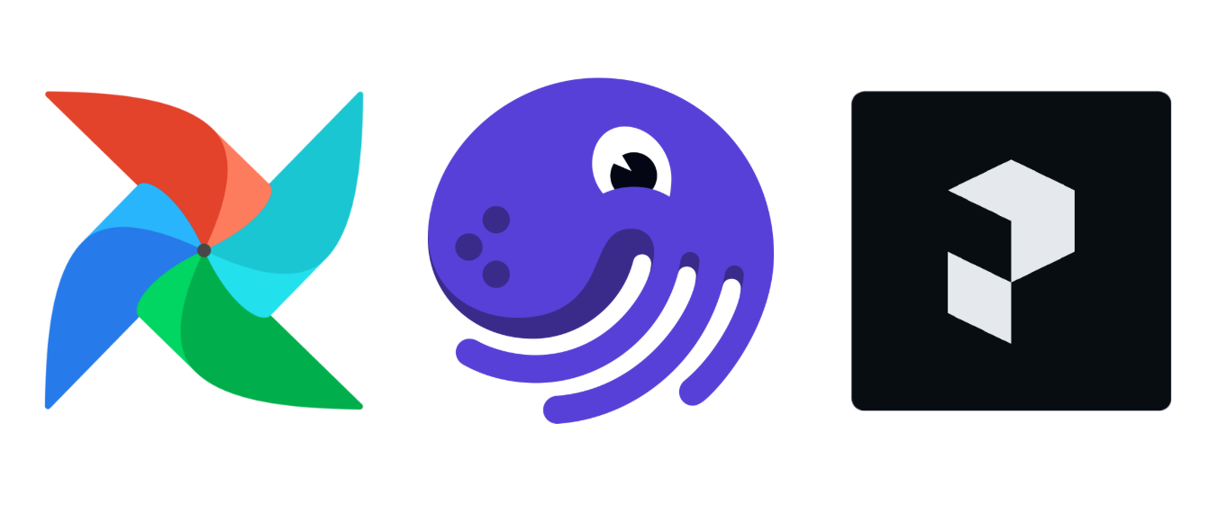 Popular orchestration platforms: airflow, dagster, and prefect
